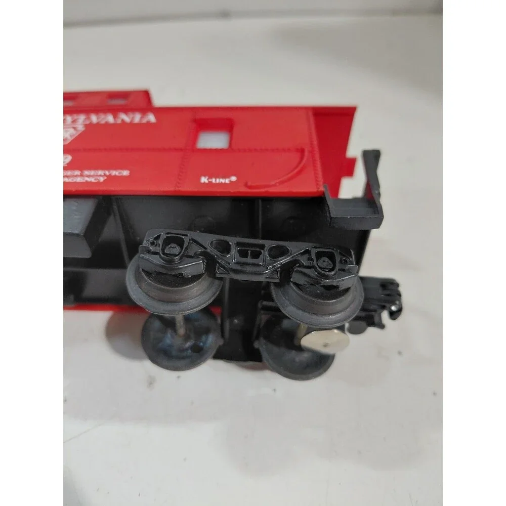 K Line K-6139 Train O Gauge Model Railroad Pennsylvania Lighted Caboose